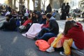 Frío en las escuelas de La Plata: estudiantes se reunieron con concejales del Frente de Todos y anunciaron una movilización