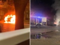 Le prendieron fuego la camioneta mientras cenaba en La Plata