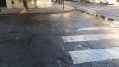 “Esquina incruzable” en La Plata: Pozos y agua toman la calle 45 y 5