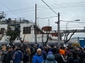 5 millones de kilos de alimentos sin entregar: cientos de familias vulnerables protestan frente al depósito de Villa Martelli