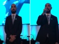 Abel Pinto brilló cantando el Himno Nacional en la gala de "Argentina, elijo creer"