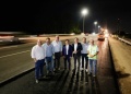 Kicillof supervis&oacute; la obra del cuarto carril de la Autopista Buenos Aires - La Plata