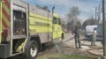 Voraz incendio en La Plata: un chalet qued&oacute; destruido en barrio La Loma