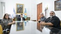 Kicillof se reuni&oacute; con Baradel y un importante referente sindical de Am&eacute;rica Latina