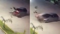 Brutal choque en Punta Lara: manejaba borracho, hizo una maniobra en contramano y un motociclista sali&oacute; volando