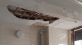 Se derrumb&oacute; parte del techo de un hospital de La Plata y denuncian que hace tres a&ntilde;os reclaman reparaciones