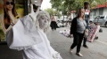 Qui&eacute;n era Sergio Montero, la estatua viviente de La Plata que encontr&oacute; en el arte una forma de salvar su vida