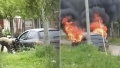 Denuncian que llevan autos robados a Tolosa, los desarman en plena calle y despu&eacute;s los prenden fuego