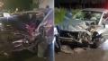 Violento choque en La Plata dej&oacute; tres heridos y dos autos con importantes da&ntilde;os