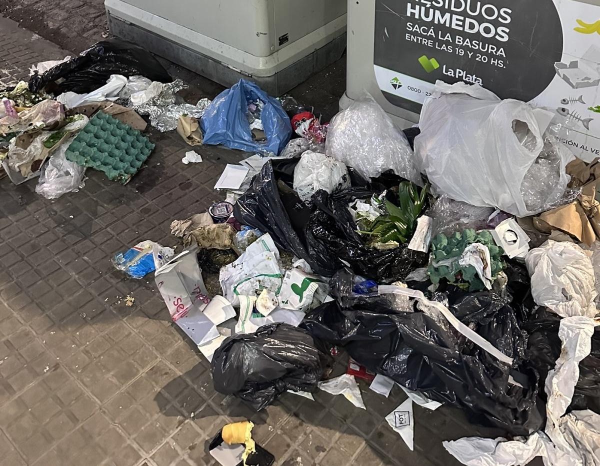 En la zona de 4 y 50 reclamaron por un basural que se genera todas las ...