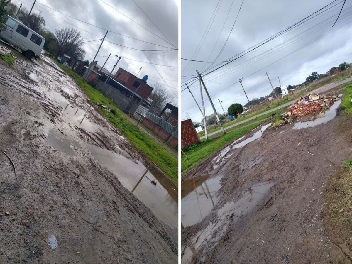 Crecen los reclamos por el mal estado de calle 54 entre 154 y 155 y la ...
