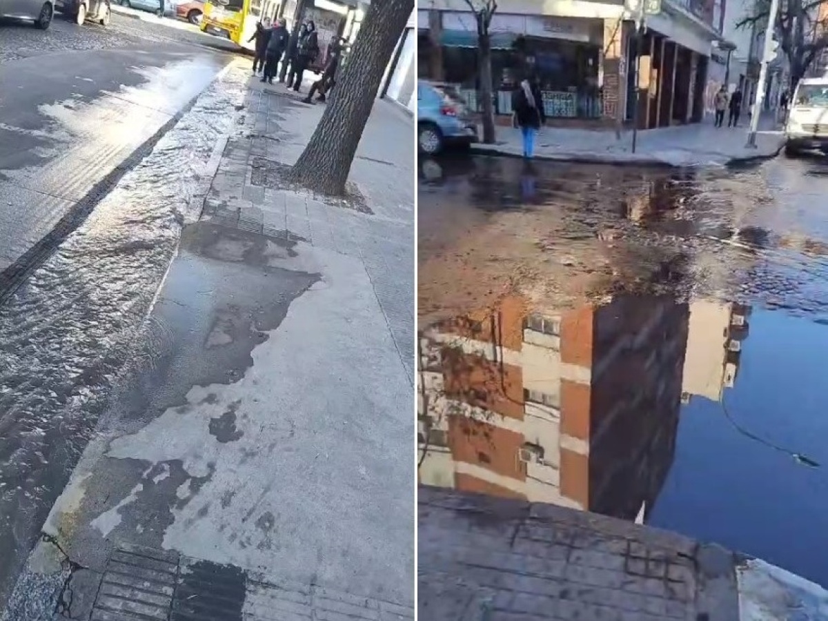 Reclaman por una impresionante pérdida de agua en 6 y 60