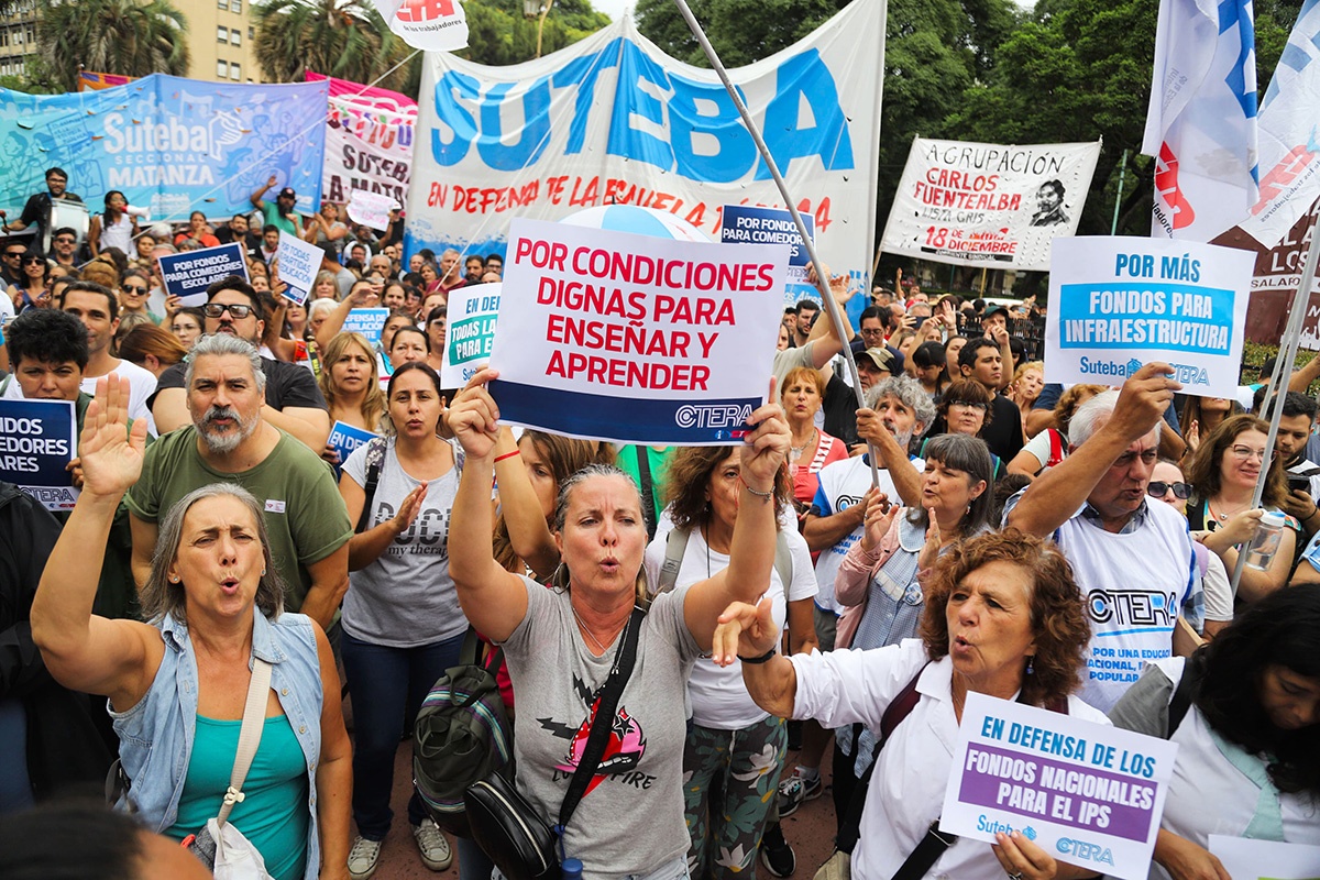 Los gremios docentes de la provincia de Buenos Aires anunciaron un paro ...