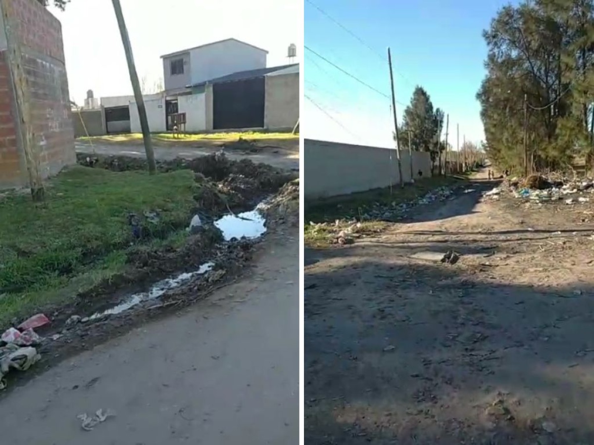 Crece la indignación entre los vecinos de calle 76 y 141 por el mal ...