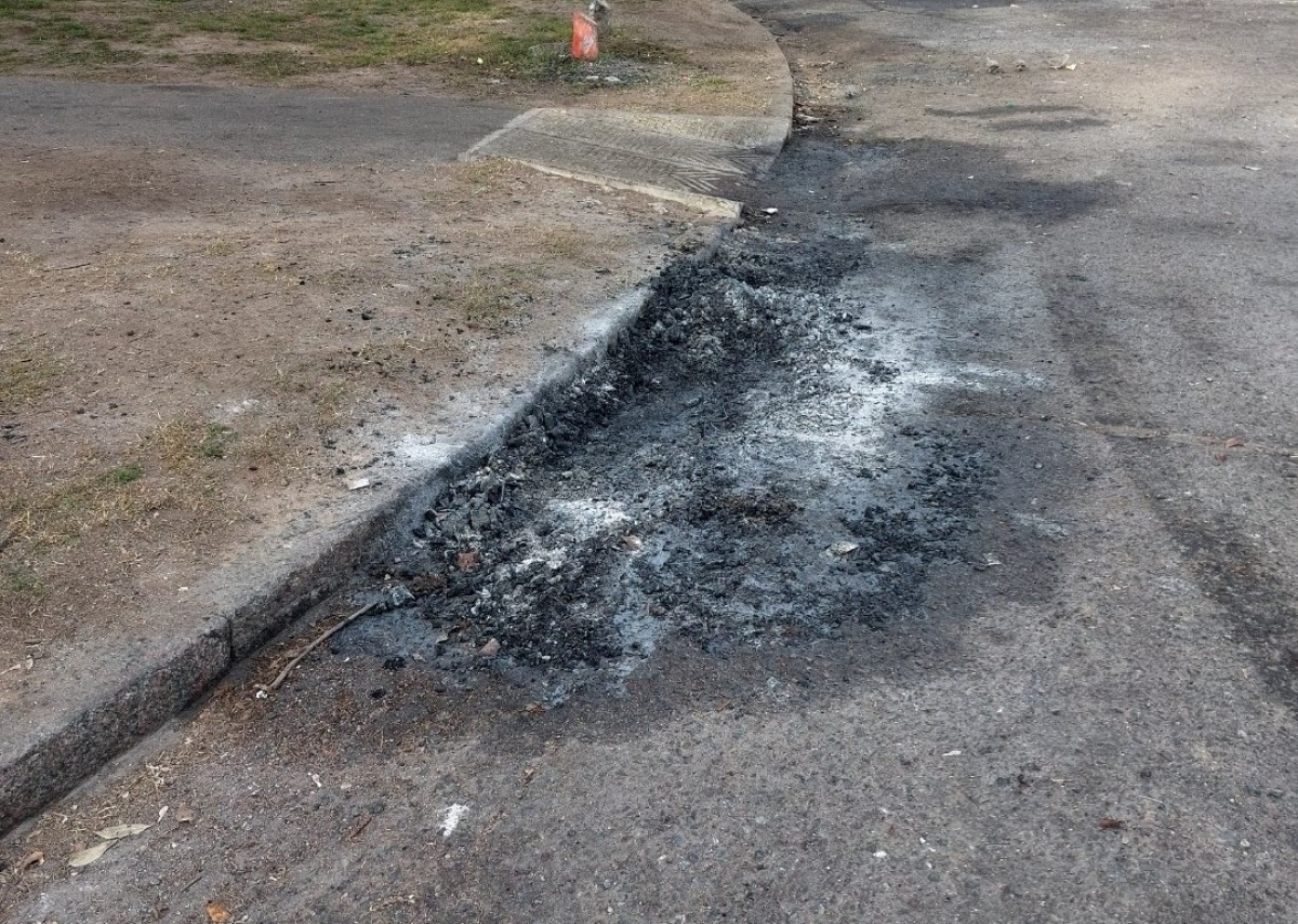 Vecinos se quejaron de la basura y las brasas que quedan en El Bosque ...