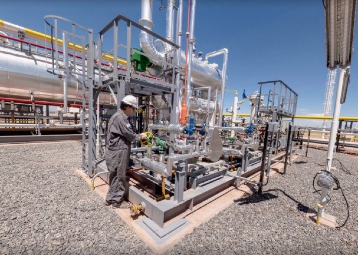 La producción de gas no convencional en Argentina alcanzó un nuevo ...