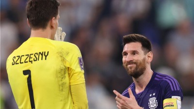 La apuesta entre el arquero de Polonia y Messi que terminó ganando el 10:"No le voy a pagar ya tiene bastante dinero"