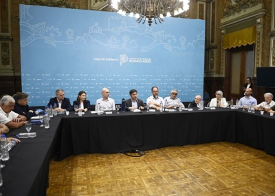 Axel Kicillof se reuni&oacute; con representantes del sector energ&eacute;tico