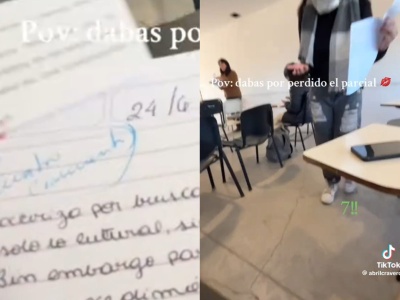 Estudiantes de Psicología de La Plata aprobaron un parcial inesperado y su reacción fue furor: “Cuatro es nota”