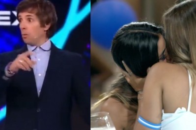"¿Un beso entre Julieta y Daniela?": la graciosa reacción de Robertito cuando vio a las dos participantes darse cariño