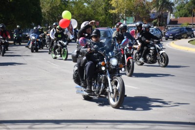 Motociclistas Unidos bonaerenses realizaron una nueva movida solidaria para el Hospital de Niños de La Plata