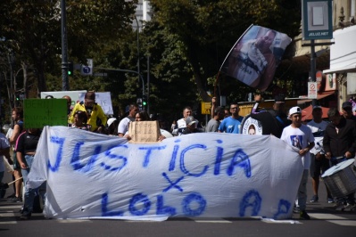 A cinco meses de su muerte, la familia de Lolo Regueiro marchó para exigir justicia 