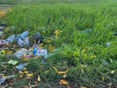 Vecinos de Villa Elvira exigen corte de pasto y falta de limpieza