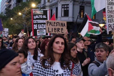 Marcharon en La Plata para exigir la liberaci&oacute;n de la Flotilla humanitaria que fue interceptada por Israel