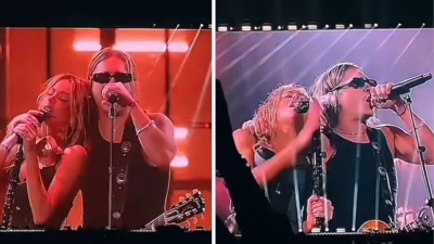 Tini y Pato Sardelli de Iarbag sorprendieron cantando Cae el Sol y el público explotó en Tecnópolis