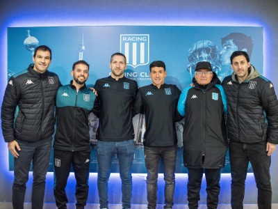 Racing presentó a Sebastián Romero como entrenador