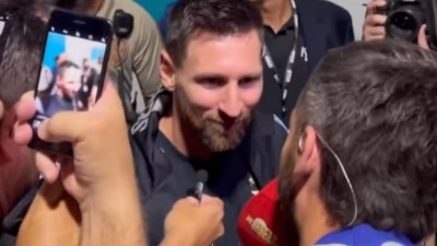 Nico Occhiato entrevistó a Messi en LUZU TV: "Con muchas ganas de seguir así hasta el mundial"