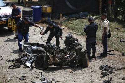 Explotó un coche bomba a metros de una estación policial en Colombia: hubo cinco heridos