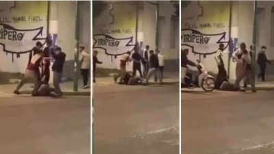 Pelea callejera en Berisso: Le pegaron en el piso, intervinieron sus amigos y no terminó en tragedia de milagro