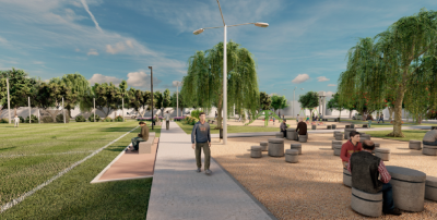Construirán un nuevo espacio verde en Melchor Romero con anfiteatro, postas deportivas y más servicios