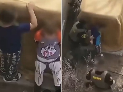 Dos nenes creyeron que la vida es como el GTA y amenazaron a la policía