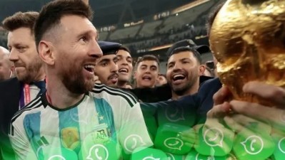 Cómo tener en WhatsApp los stickers de Argentina campeón del mundo