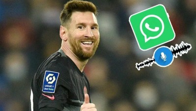 Cómo mandar audios de WhatsApp con la voz de Messi