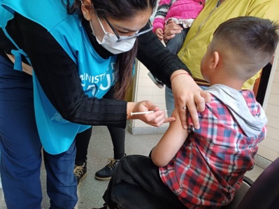 Aunque los brotes activos no suman casos, sigue la campaña de vacunación de refuerzo contra el Sarampión