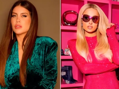 El divertido cruce de Wanda Nara con Paris Hilton: "cómo te gusta copiarme"
