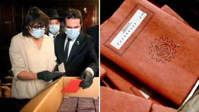 Hallazgo histórico en la Corte Suprema: descubren cajas con propaganda nazi olvidadas desde 1941