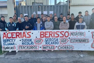 Denuncian deudas salariales, maniobras empresarias y un intento de reactivaci&oacute;n &ldquo;inviable&rdquo; en Acer&iacute;as de Berisso