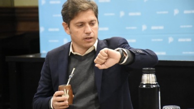 Kicillof re&uacute;ne a su tropa con un acto en Avellaneda y da otra se&ntilde;al de su carrera hacia la Presidencia