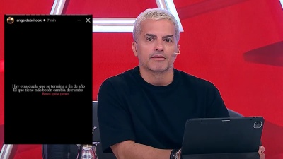 &Aacute;ngel de Brito lanz&oacute; una bomba sobre una conocida dupla de la televisi&oacute;n: &ldquo;Los quieren separar&rdquo;