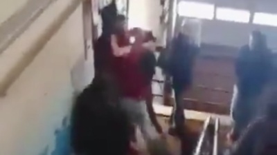 &ldquo;&iexcl;Dale guacho!&rdquo;: filmaron una feroz pelea entre estudiantes en una secundaria de La Plata