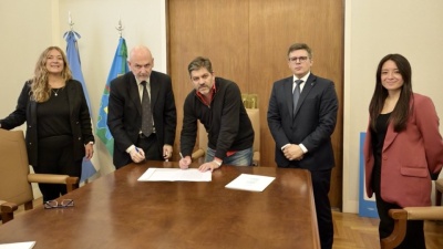 Bianco y P&eacute;rez Teruel firmaron un acuerdo para modernizar el Consejo de la Magistratura bonaerense