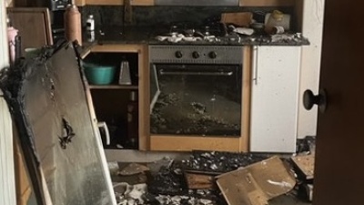 As&iacute; qued&oacute; por dentro el departamento que se incendi&oacute; en pleno centro de La Plata: qu&eacute; habr&iacute;a provocado el fuego