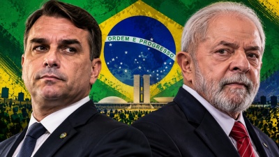 Elecciones en Brasil: Fl&aacute;vio Bolsonaro le gan&oacute; a Lula por apenas dos puntos y habr&aacute; un balotaje caliente