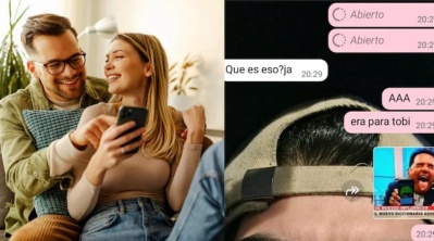 Le quiso mandar fotos a su novio por WhatsApp, pero se equivocó de chat: "Eran para Tobi"