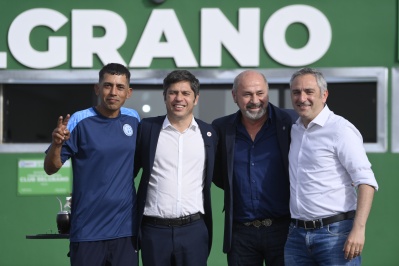 Kicillof y Secco inauguraron dos obras clave para Ensenada: "Nosotros transpiramos la camiseta"