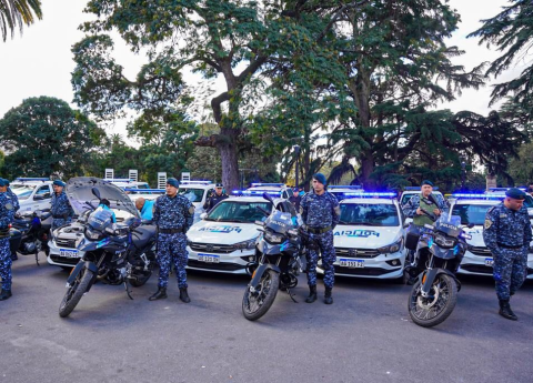 Nuevas motos y patrulleros para La Plata: se focalizarán en el cordón frutihortícola, Tolosa y Ringuelet